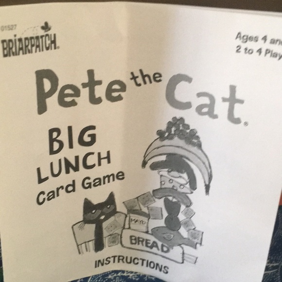 Pete is Cat brand Build a Lunch Card Game - Picture 2 of 3